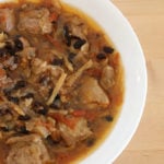 Pork with Salted Black Beans is Today's Delight