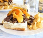 Philadelphia Philly cheese steak is Today's Delight