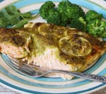 salmon with lime recipe is Today's Delight