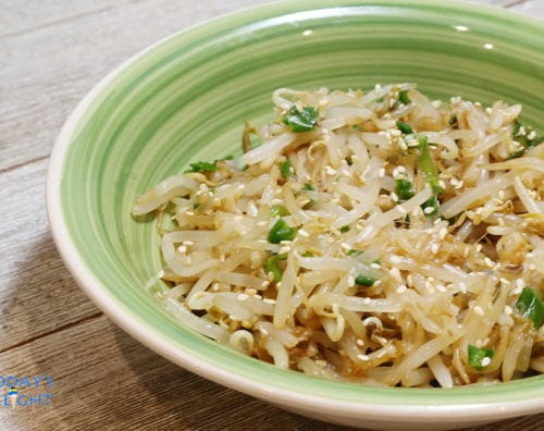 Korean Seasoned Bean Sprouts (Kongnamul Muchim) so easy to make.