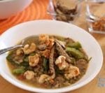 Recipe of Ginisang Munggo with Chicharon and Toasted Garlic is Today's Delight