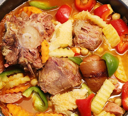 Filipino Callos with Oxtail and Tripe is Today's Delight